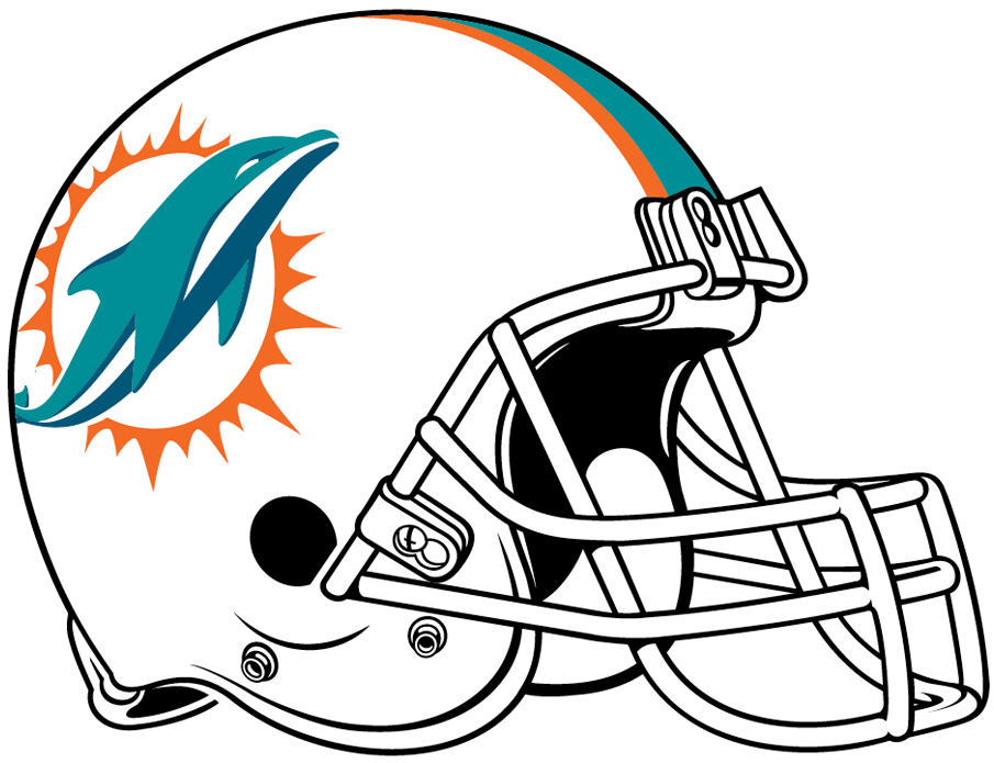 Miami Dolphins 2018-Pres Helmet Logo iron on transfers for clothing